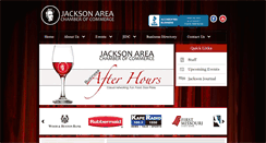 Desktop Screenshot of jacksonmochamber.org